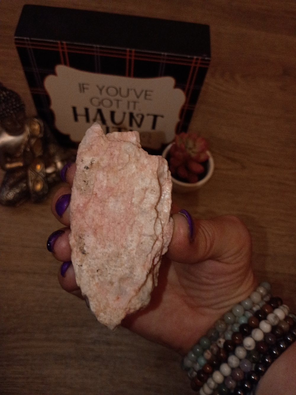Natural Pink Petalite From Namibia Raw Stone Decor - A Synergy 12 Stone